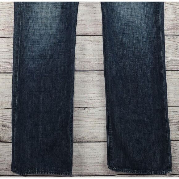 Men's Rock & Republic Grady Relaxed Straight Leg Denim Jeans Size 33 Dark Wash - Picture 4 of 9